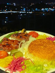 چلو کباب تابه ای